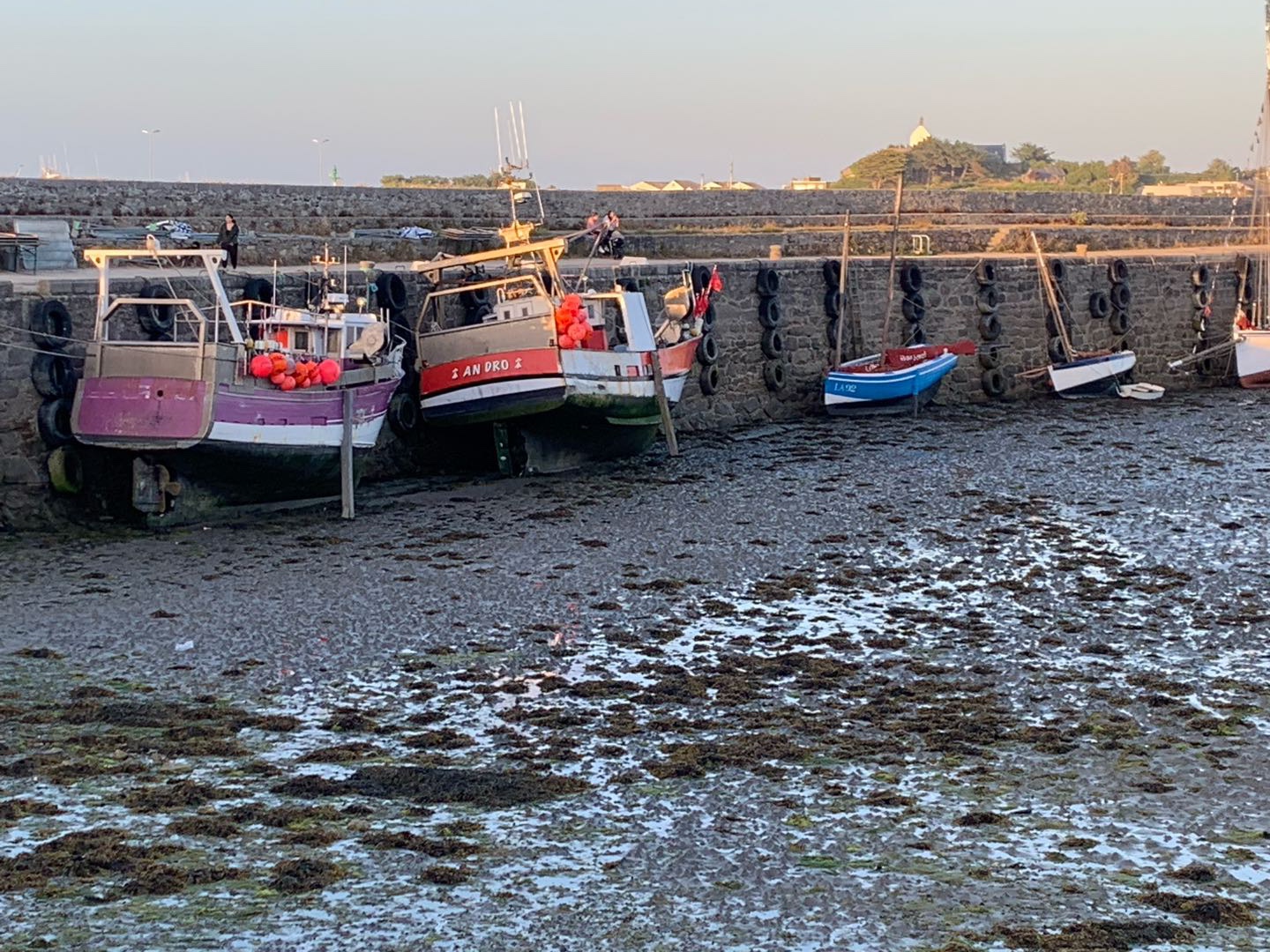 First day in Roscoff, France