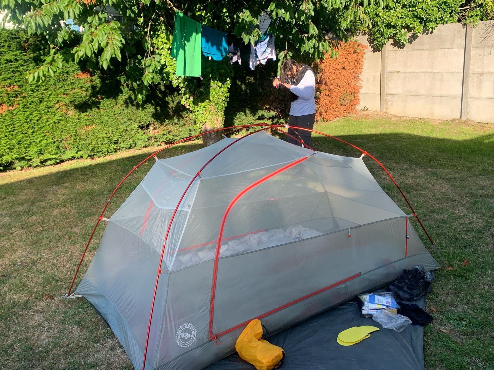 Vannes to St. Molf and first day camping
