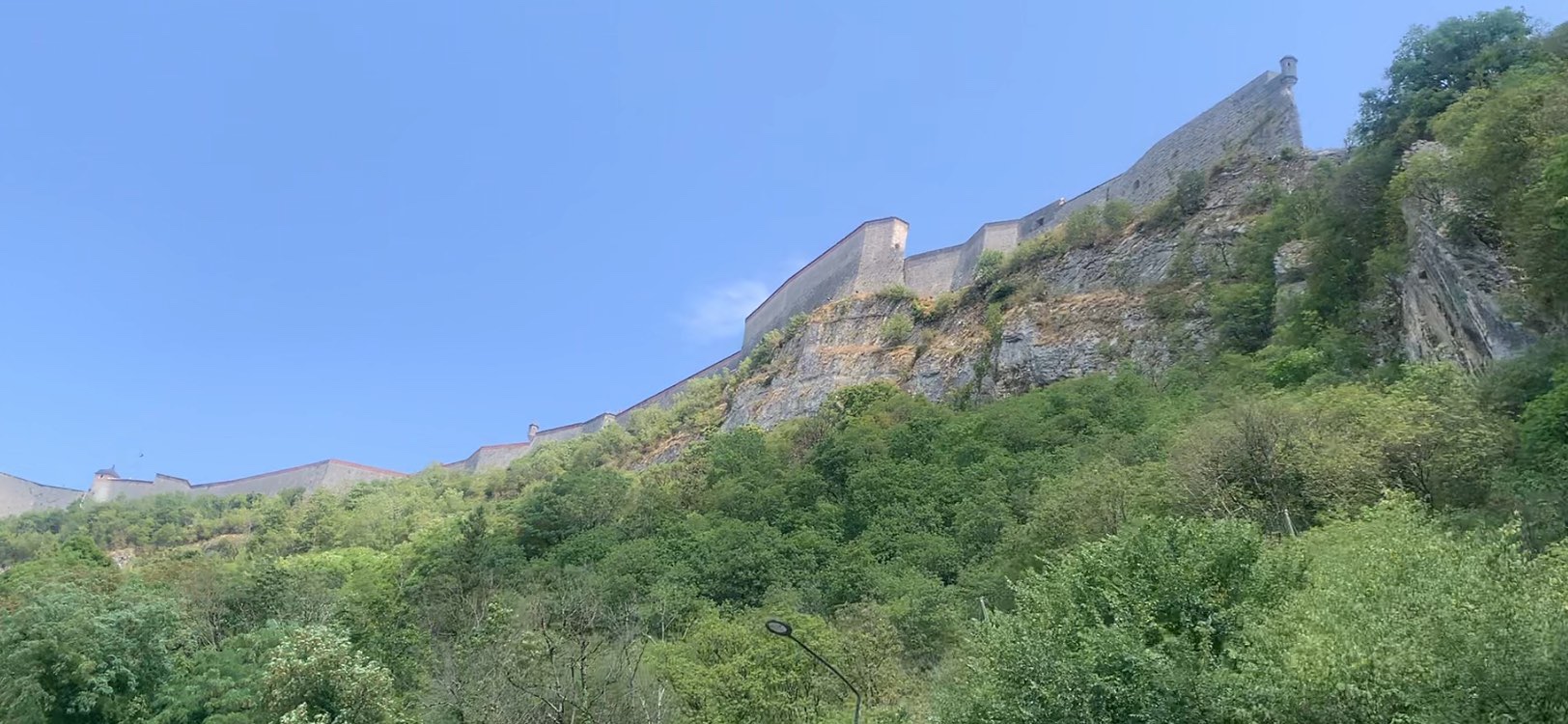 Riding to Besançon