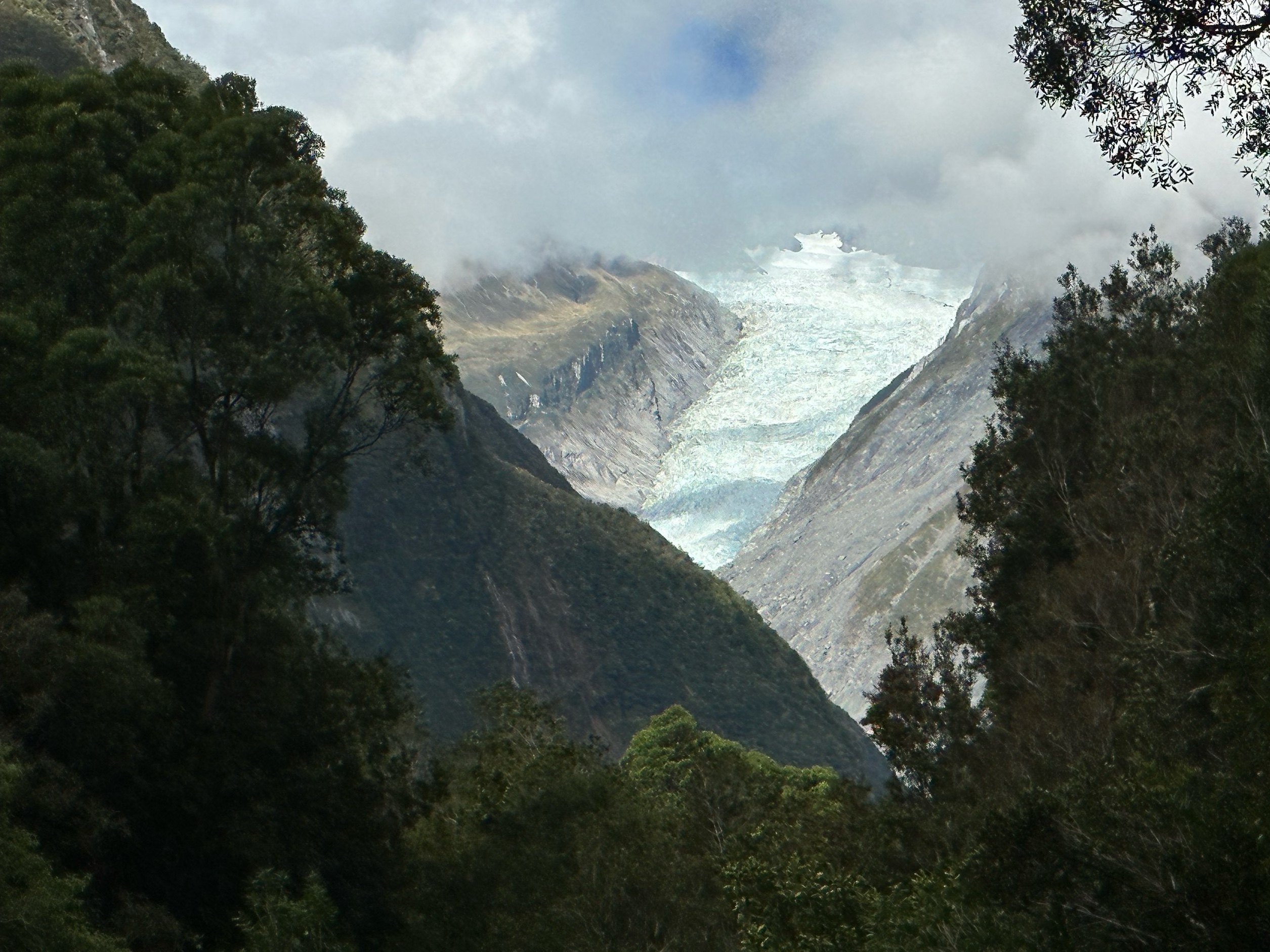Seeing Fox Glacier!