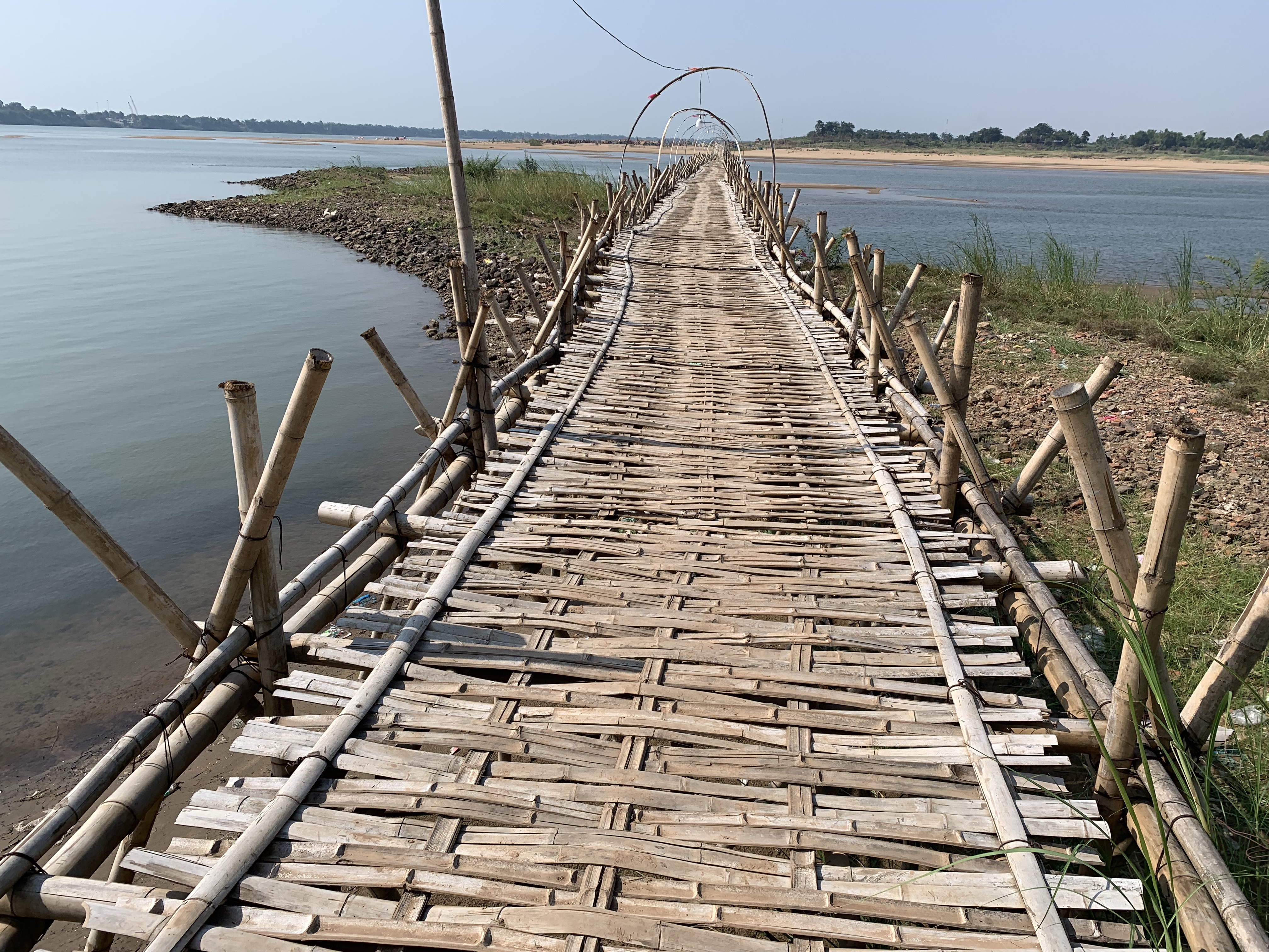 A Day in Kampong Cham: the Bamboo Bridge