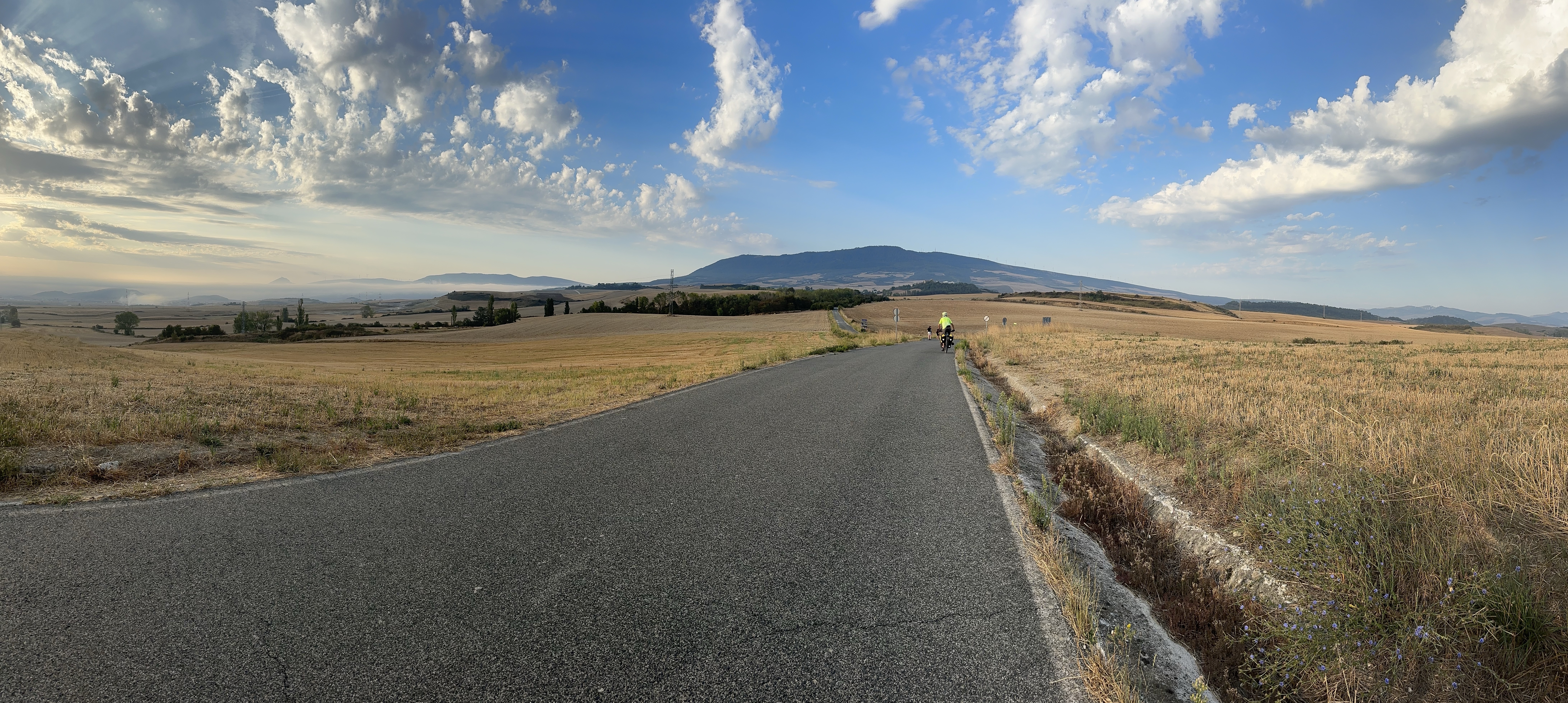 Out of Pamplona, on the Camino de Santiago