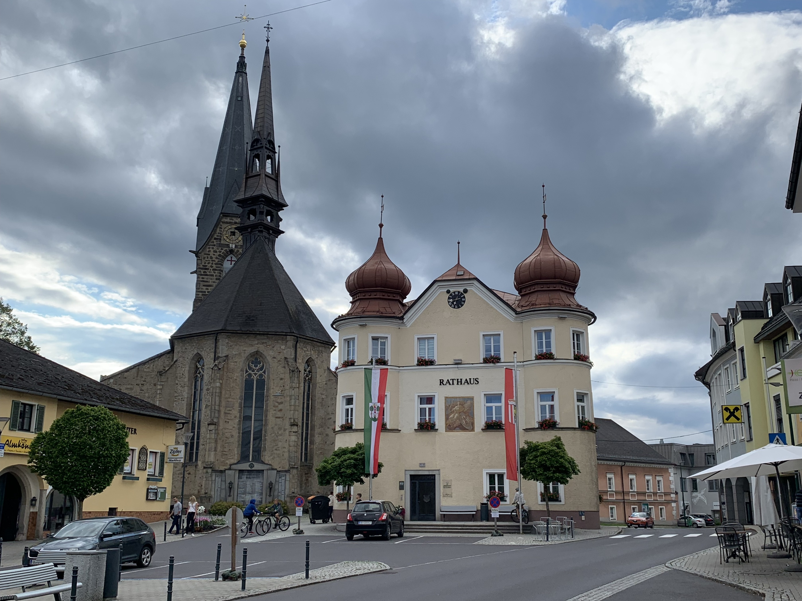 Leaving the Danube, and heading for the Czech Republic