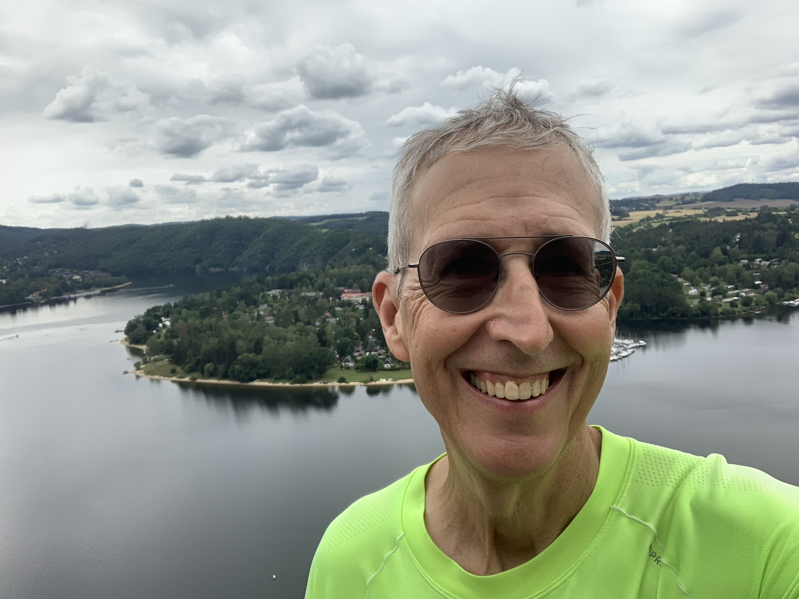 Following the Vltava river into Prague!